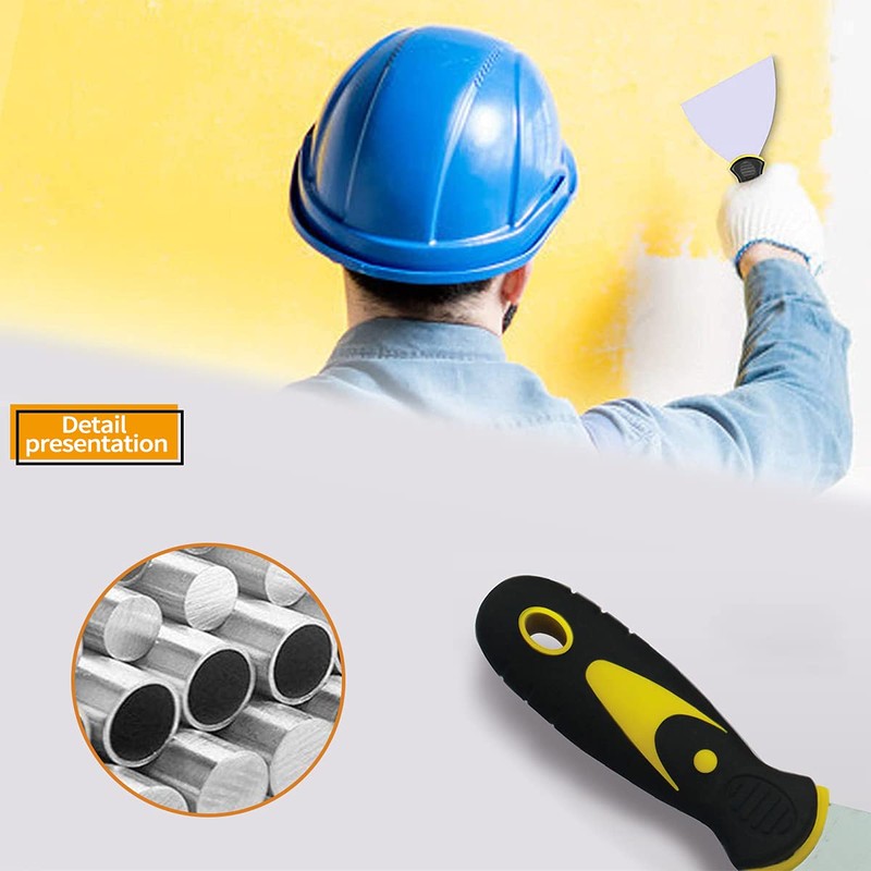 Wallpaper Paint Scrapers, 5 Pcs Paint Scraper Filling Putty Tool