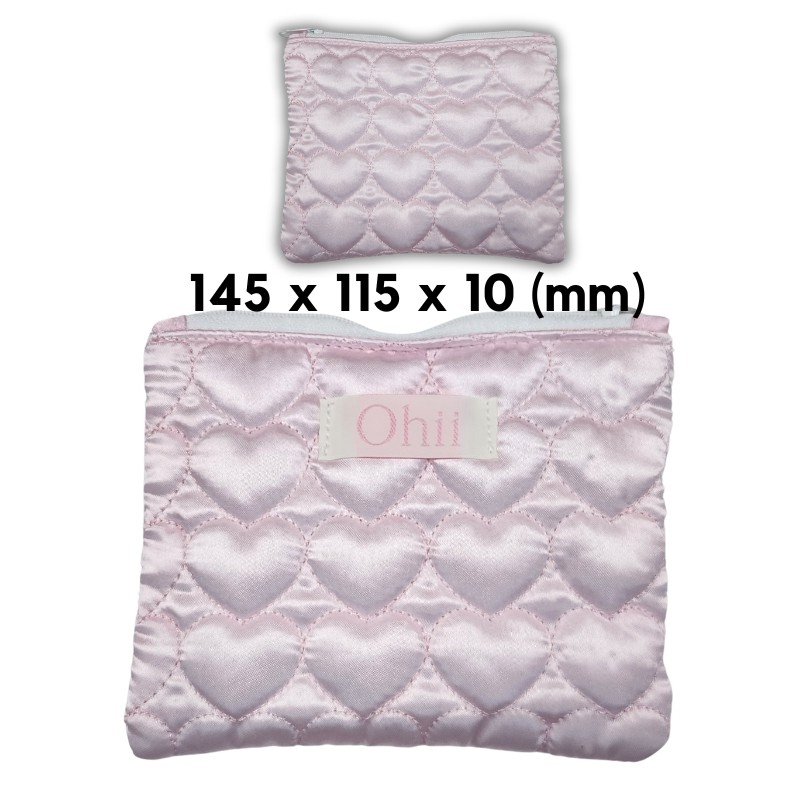 PERIPERA Ohii Heart Satin Pouch Mini 1ea
