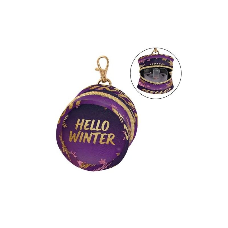 Hello Winter - Funda para chupetes con diseño de copo