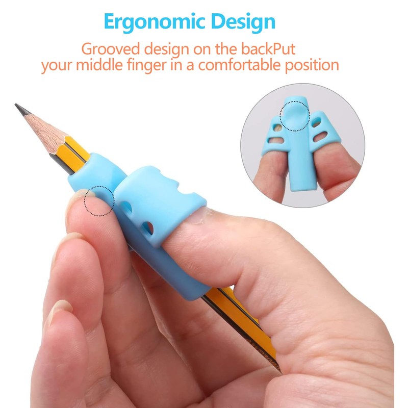 YTSMFL Writing Aid for Children's Pen, Pack of 10 Ergonomic