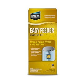Res Care Easy Feeder Starter Kit – Complete Softener Cleaning System - Dispenses Res Care Liquid Water Softener Cleaner – Feeds Continuously - Restores Resin Capacity