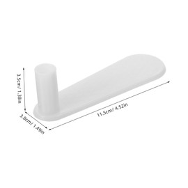 LIFKOME 4pcs Bed Net Bracket Rod Presser Feet Mounting Rack Accessories for Dormitory Beds with Footplates Easy Installation and Sag Resistant Design