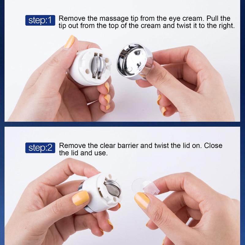 30g Eye Cream LED Infrared Massage 3 in 1 Moisturizing