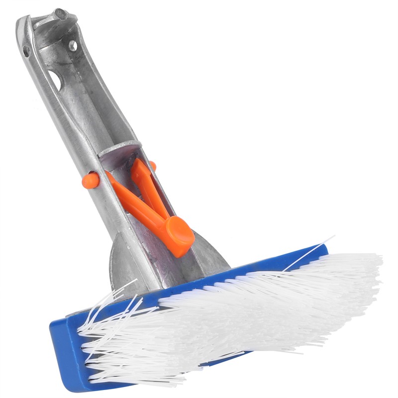 5.5in Pool Brush Portable Nylon Swimming Pool Wall Floor Cleaning