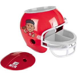 Kansas City Chiefs NFLPA American Football Snack Helmet ** Patrick Mahomes **