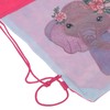 Backpack Bag WearResistant Large Capacity Rhinestones Painting with Drawstring Home