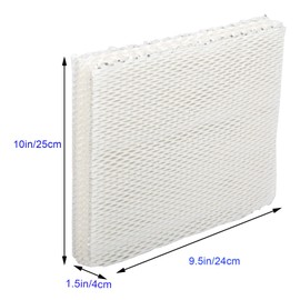 HIFROM 4Pack Replacement Humidifier Wick Filters Water Panel Filter Compatible with Carrier HUMCCLBP2217 HUMCCLBP2317 HUMCALBP2317 HUMCCLFP1218 HUMCCLFP1318 Humidifier P110-3545