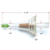 Inline Fuel Filter - Small Universal Fuel Filters (Pack of