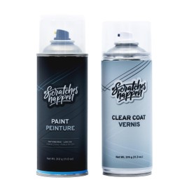 ScratchesHappen Exact-Match Spray Paint - Midnight Blue Metallic (WA403P/37/GAP) for Hummer - Essential (Paint + Clear Coat)