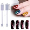 SILPECWEE 4pcs Nail Magnet Tool Set Magnet Plate Wand Board