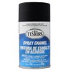 Testors Corp. Spray 3oz Flat Black TES1249T Plastics Paint Enamels