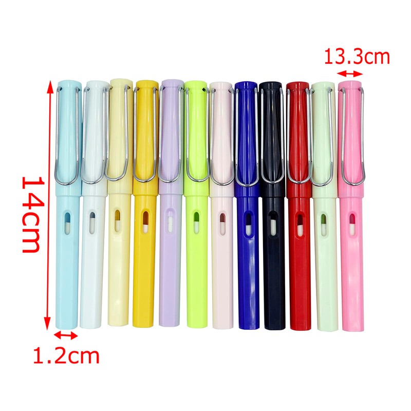 XNJIHWA 12PCS Infinity Pencils Black Refill Pencil Inkless Everlasting Pencil