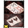 DEMON V2 Vengeance Classic Silver Gilded 1/250 Playing Cards by