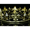Men's Full King's Crown for Theather Prom Party - Clear