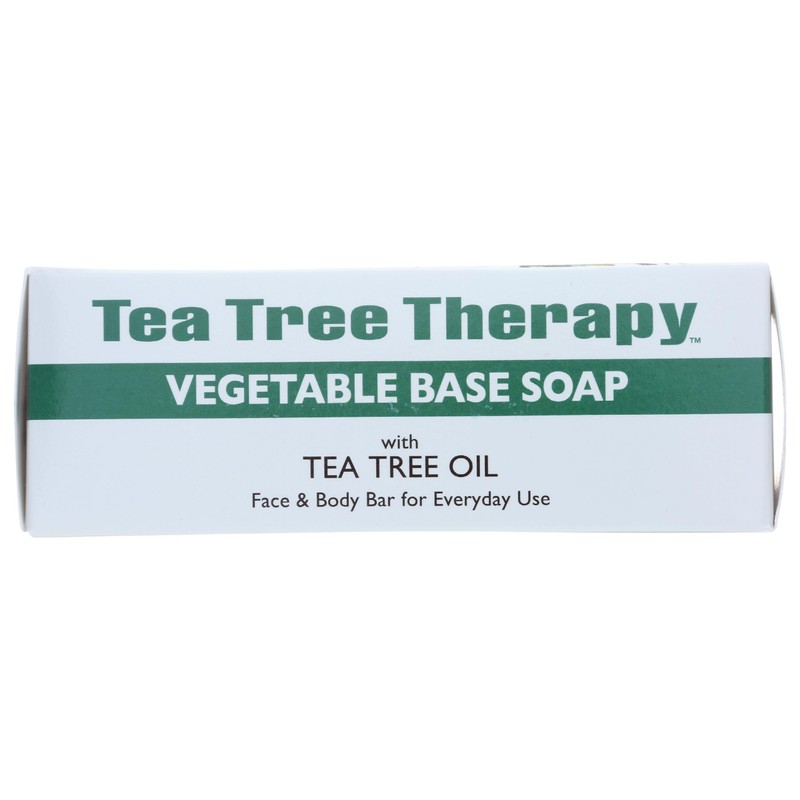 Tea Tree Therapy Vegetable Base Soap - 3.9 Oz