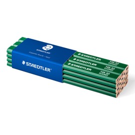 STAEDTLER 148 50 Hard Carpenters Pencil, 6H, Pack of 12
