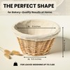 French Wicker Banneton Bread Proofing Basket- 9" Round Sourdough Proofing