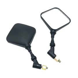 Earlyred Dual Sport Motorcycle Rearview Mirror Rear View Side Mirrors Compatible with Suzuki DR 200 250 350 350 DRZ400 DRZ650 DR650