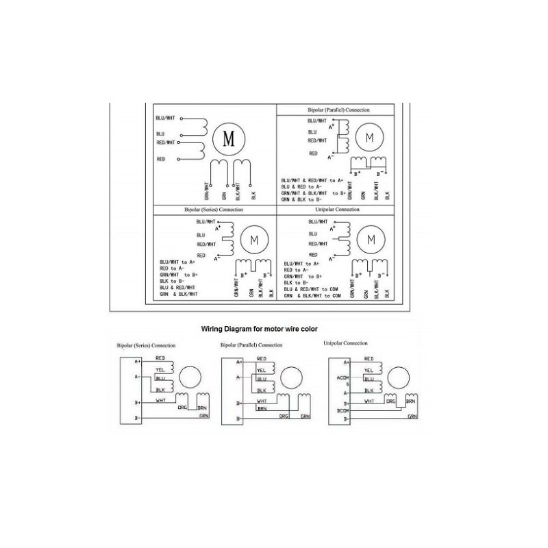 NEMA23 425oz/in 2.8A Stepper Motor ¼” Dual shaft (KL23H286-20-8B)