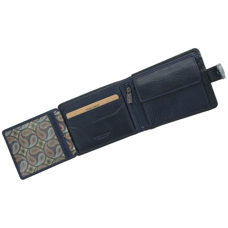 Visconti Atelier Collection Henry Leather Wallet RFID and Tap n