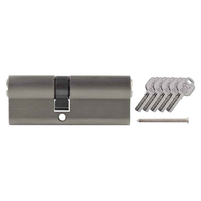 Profile Cylinder 70 mm 30/40 Single Locking with 5 Keys