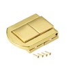 sourcing map Set of 4 Toggle Lock 31 mm Gold