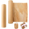 PACK4YA Honeycomb Cushioning Wrapping Paper 30cm×20m (12"×66') Eco-Friendly Packaging Paper