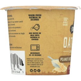 Kodiak Cakes Instant Protein Peanut Butter Chocolate Chip Oatmeal In A Cup, 2.12 Ounce