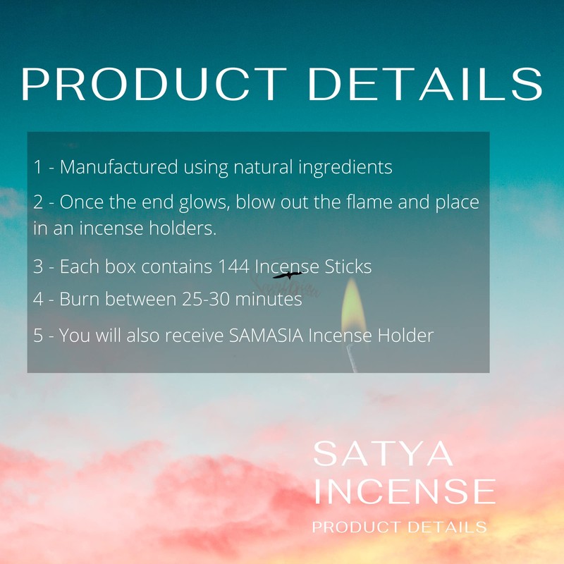 Satya Nag Champa Karma Incense Sticks | x12 pack |