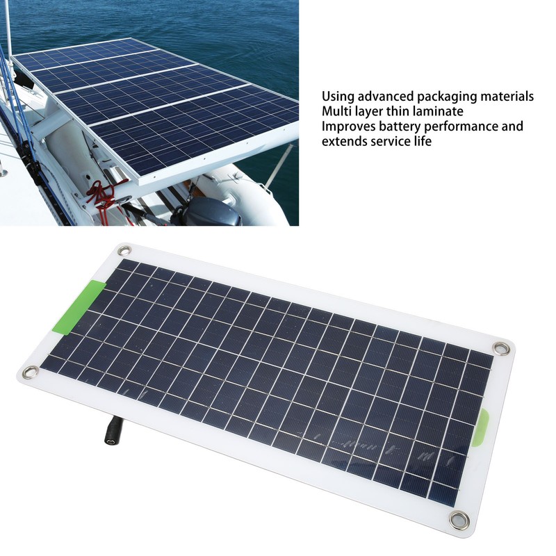 100W Solar Panel Kit 220W Inverter MPPT Controller Dual USB