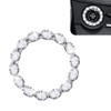 Bawkars Car Bling Push Start Button Cover, Crystal Rhinestone Engine