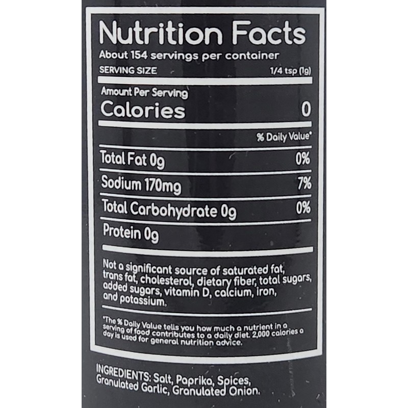 2 Pack of BBQ Pork Rub Kelly B's 5.25oz Barbecue