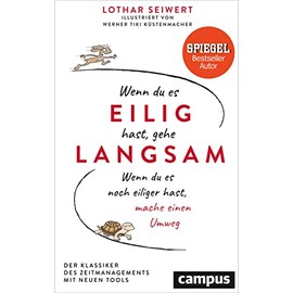 Wenn du es eilig hast, gehe langsam: Wenn du es noch eiliger hast, mache einen Umweg. Der Klassiker des Zeitmanagements mit neuen Tools