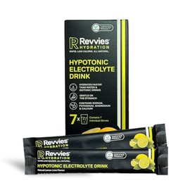 Revvies On-The-Go Hydration 7 x Single Serve Sachets (Lemon Lime)