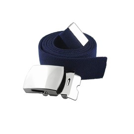 US Air Force Elastic Belt with Brite Mirror Buckle and Tip