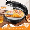 AMZMOON Pizza Oven Indoor Portable 12" Countertop Pizza Maker Machine
