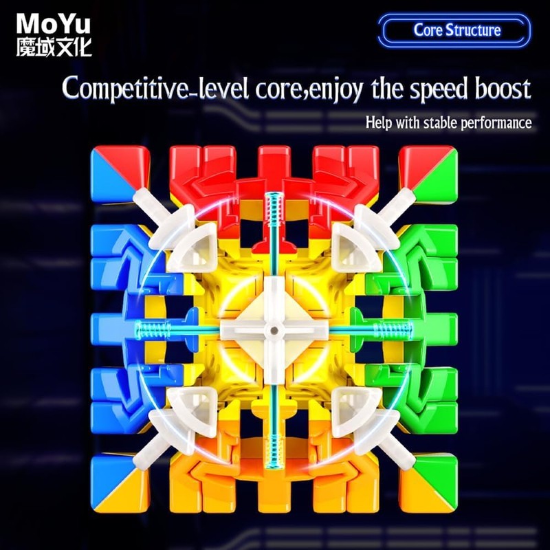 XMDCuber Moyu Meilong 7M Speed Cube 7 x 7 Magnetic