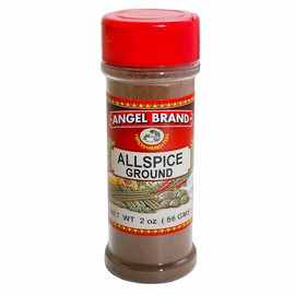 "Angel Brand Ground Allspice 2 oz Bottle – Premium All Spice Seasoning for Baking, Cooking, and Marinades – Perfect for Sweet and Savory Dishes."