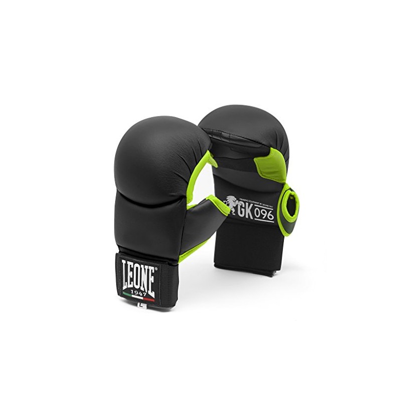 LEONE 1947, Karate Fit Gloves, Unisex Adult, Black, M, GK096