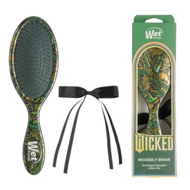 Wet Brush Original Hair Detangler with Bow Accessory, Wicked Elphaba 2.0