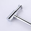 HAMOLER Chrome Round Bottle P-Trap 1 1/4 Adjustable Bathroom Basin