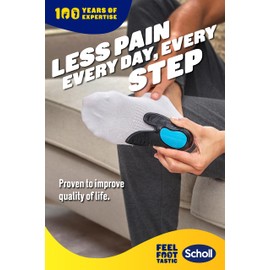 Scholl Orthotic Insole Heel and Ankle, Large, UK Size 9-11
