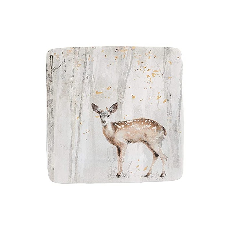 Certified International A Woodland Walk Dinner Plate