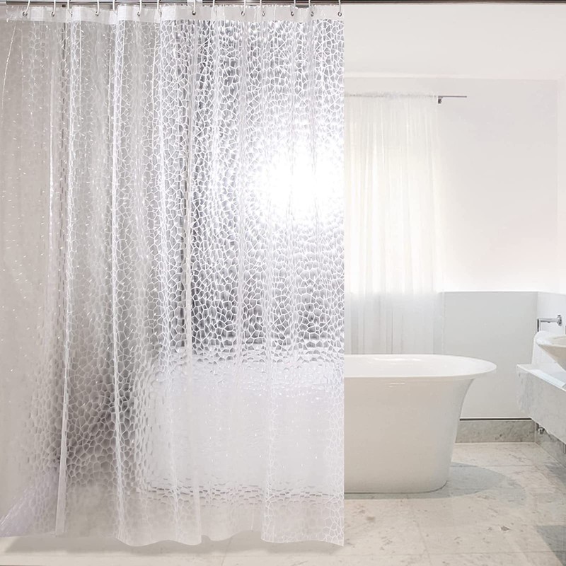 KnSam Shower Curtain 120 x 200 cm, Waterproof Shower Curtain