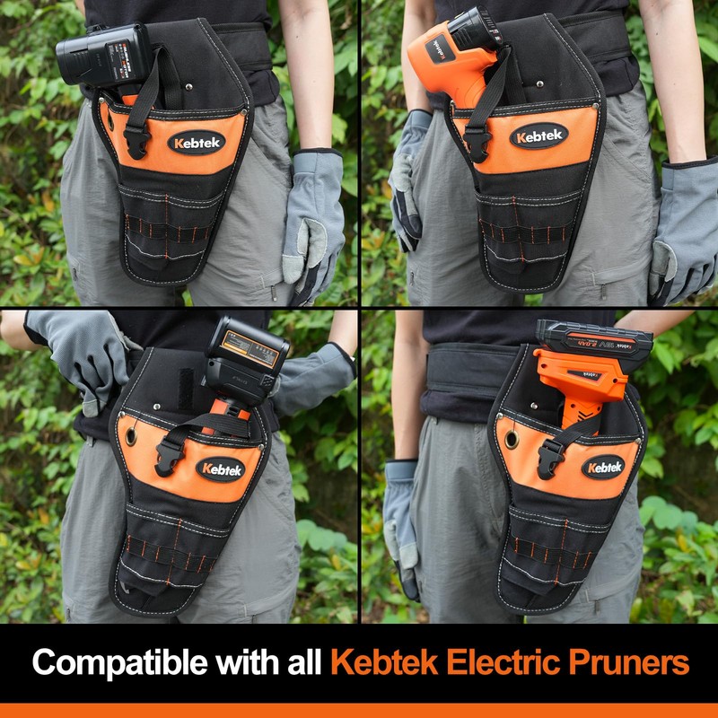 Heavy Duty Construction Tool Belt for Electric Pruning Shear with