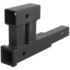 Seachoice Dual Hitch Extender, Trailer Towing, 5,000-Lb. Capacity, Black Finish