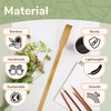 Bamboo 1x Back Scratcher Shoe Horn, 1x Smooth Ball, 1x