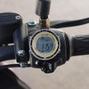 Sarini Waterproof Motorcycle Clock with Dial Stick-on Digital Handlebar Clock