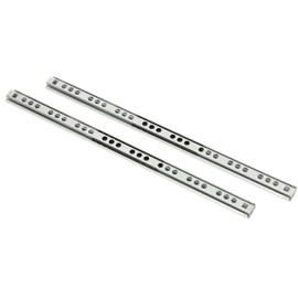 KOTARBAU® Ball Guides 280 mm/17 mm Partial Extension Drawer Runners Roller Extension Telescopic Runners Drawer Slides Pack of 2