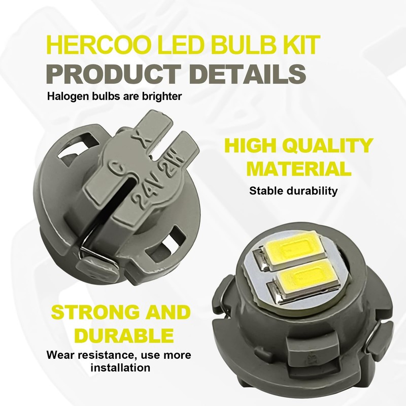 SYudwen LED Lights Bulbs Kit for AC Climate Heater Control